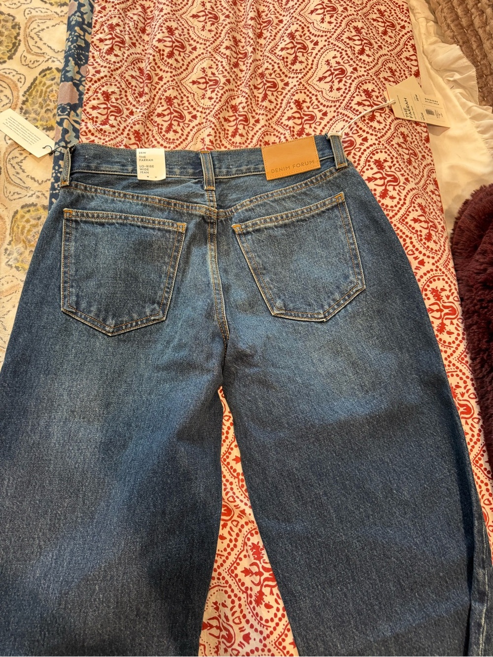 Denim Forum Women’s Boot Cut Jeans - Medium Blue Wash